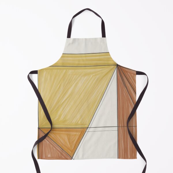 Item preview, Mustard and Clay Color Block Geometric Abstract designed and sold by Harmonic_Layers.