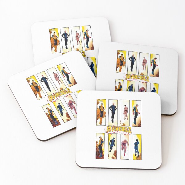 Item preview, Invincible: Comic Book Costume Evolution Design designed and sold by Polarisofficial.