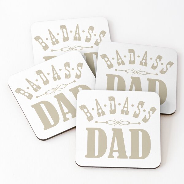 Item preview, Badass Dad t-shirt for Fathers Day designed and sold by iShopGal.