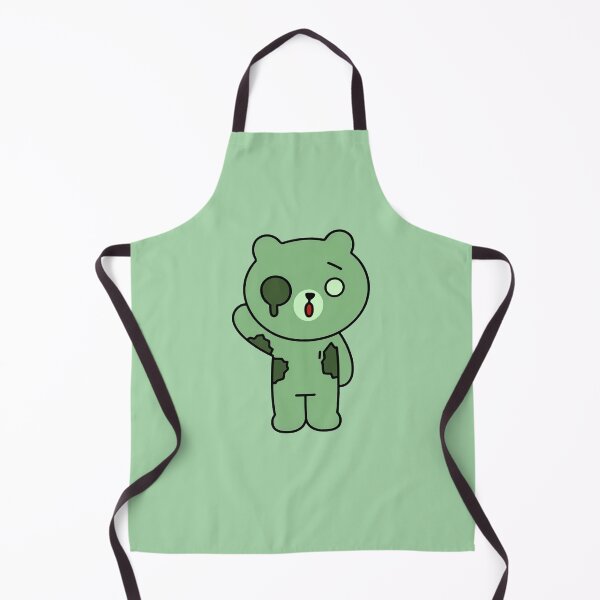 Item preview, Slightly Alarmed Green Teddy designed and sold by zzz888.