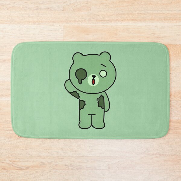 Item preview, Slightly Alarmed Green Teddy designed and sold by zzz888.
