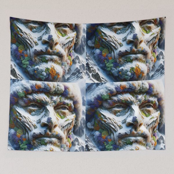 Item preview, Face of the Mountain designed and sold by EmeraldeaArt.