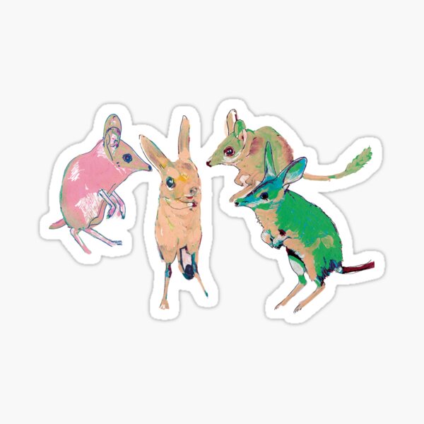 Antechinomys laniger Sticker