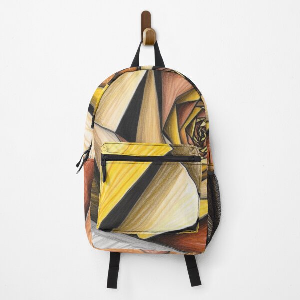 Item preview, Mustard and Burnt Orange Spiral Tunnel Geometric Abstract designed and sold by Harmonic_Layers.