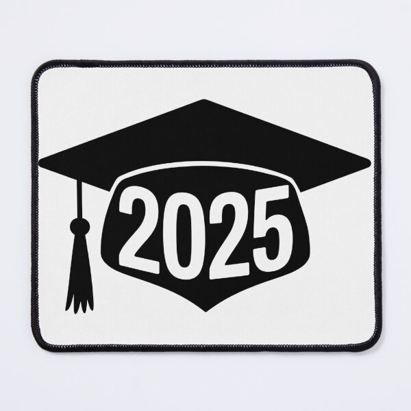 Item preview, Graduation Cap 2025 Minimalist Silhouette designed and sold by theartfulaspie.