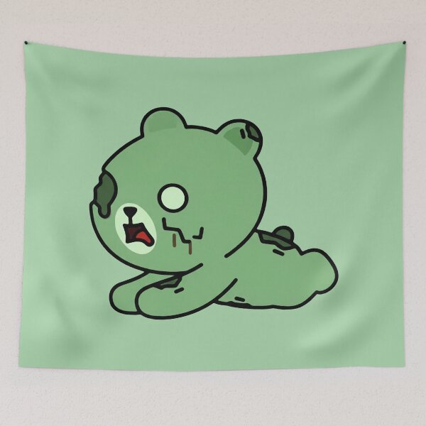 Item preview, Fallen Injured Green Teddy designed and sold by zzz888.