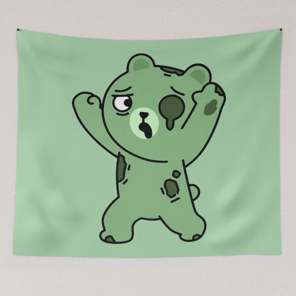 Item preview, Disgusted Green Teddy designed and sold by zzz888.