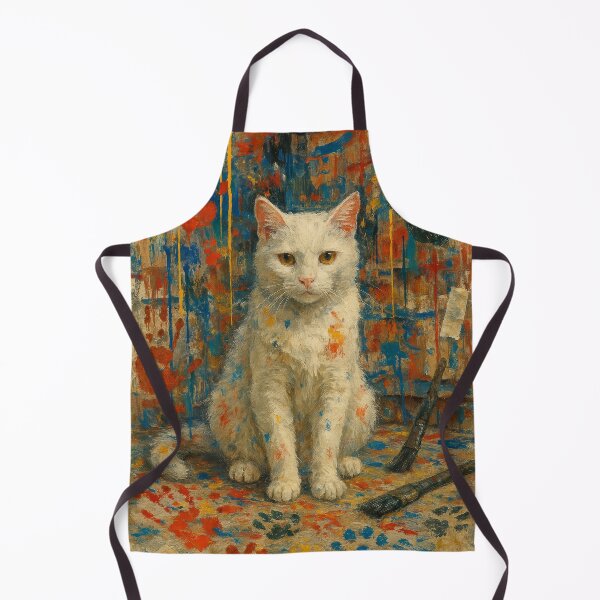 Item preview, Moggy in Motion - Process Art Chaos designed and sold by LesChatsArt.