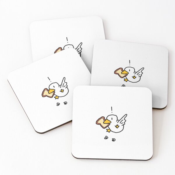 Item preview, Duck stealing a piece of bread designed and sold by kmonix.
