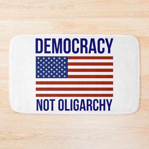 Item preview, Democracy not oligarchy  designed and sold by Rachel the Artist .