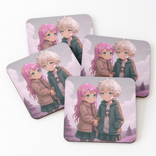 Item preview, True Friends, Forever by Your Side – Pink Edition designed and sold by Mendzmeile.