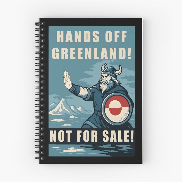 Artikelvorschau, Hände weg von Grönland entworfen und verkauft von PixelCraftArt.