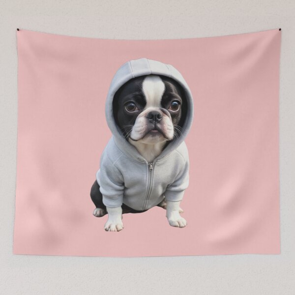 Item preview, Chill Guy Boston Terrier  designed and sold by Photovoltaic_Photographer.