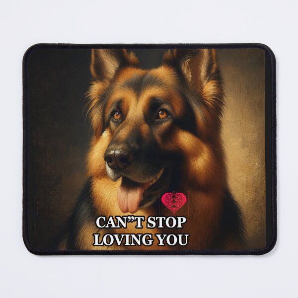 Item preview, German Shepard graceful posture illutration digital art designed and sold by Mudikeys.
