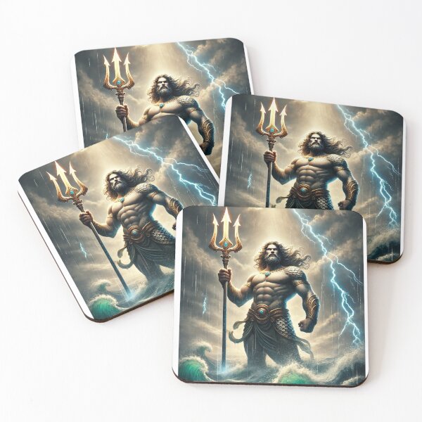 Item preview, Greek Mythodological Poseidon God designed and sold by AdisKucius.