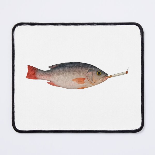 Item preview, Smoked fish with attitude designed and sold by Kunst-Shirt.