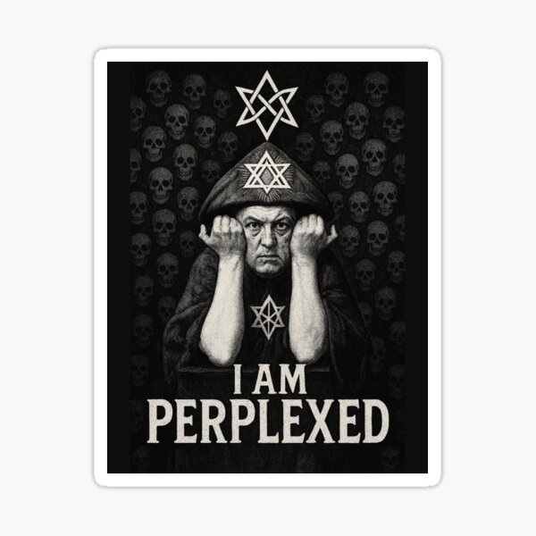 Item preview, Aleister Crowley's Famous Last Words designed and sold by TimOzman.