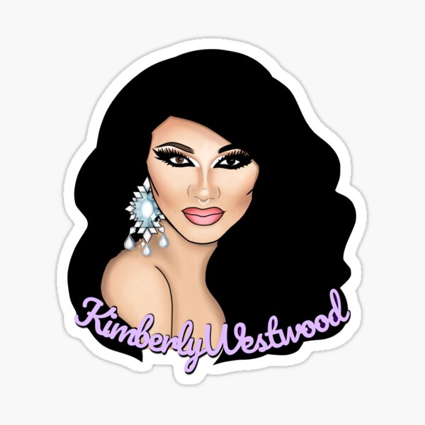 Kimberly Black Sticker