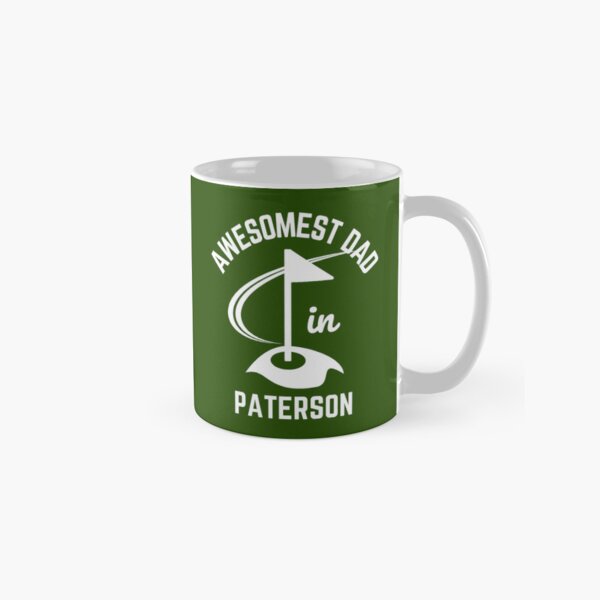 Vista previa del artículo con la obra «Retro Golf Awesomest Dad en Paterson - Estilo vintage / Old-Skool», diseñado y vendido por TimelessLocales.