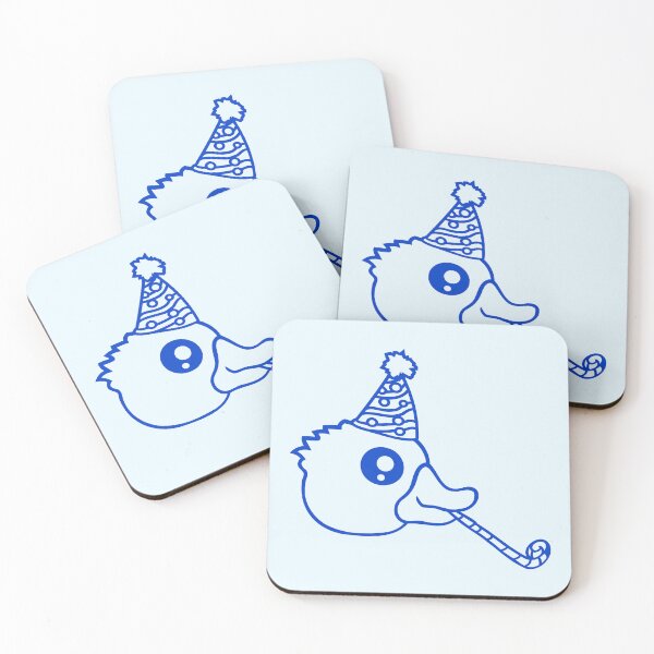 Item preview, Duck party horn hat birthday party New Year's Eve designed and sold by shirt-o-mat.