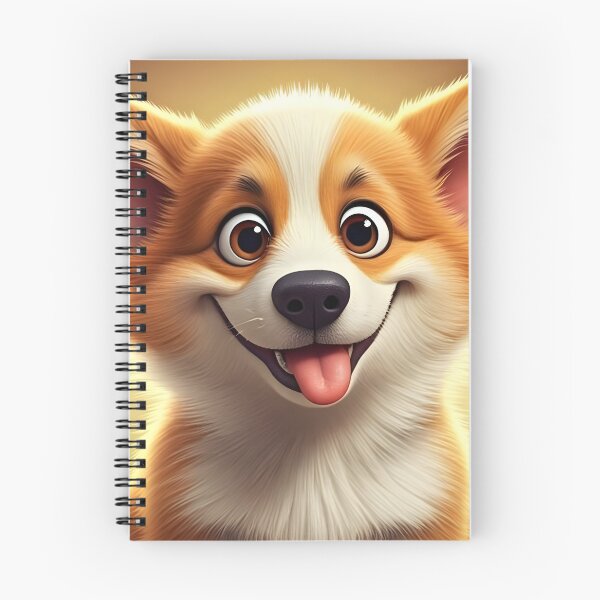 Item preview, Whimsical Corgi Puppy with Exaggerated Features designed and sold by rgagliardi2017.