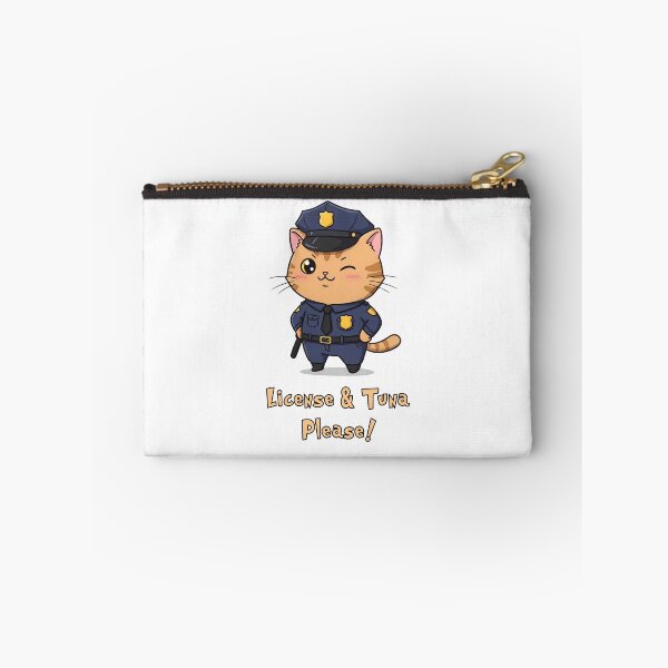 Item preview, License & Tuna – Funny Cat Authority designed and sold by Meow Cat.