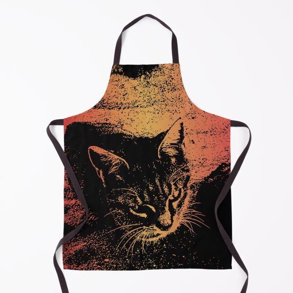 Item preview, CAT ON GRADIENT BACKGROUND designed and sold by XANTHIPPI.