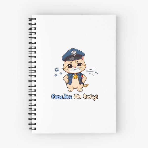 Item preview, Meow Enforcement – Funny Cat On Duty designed and sold by Meow Cat.