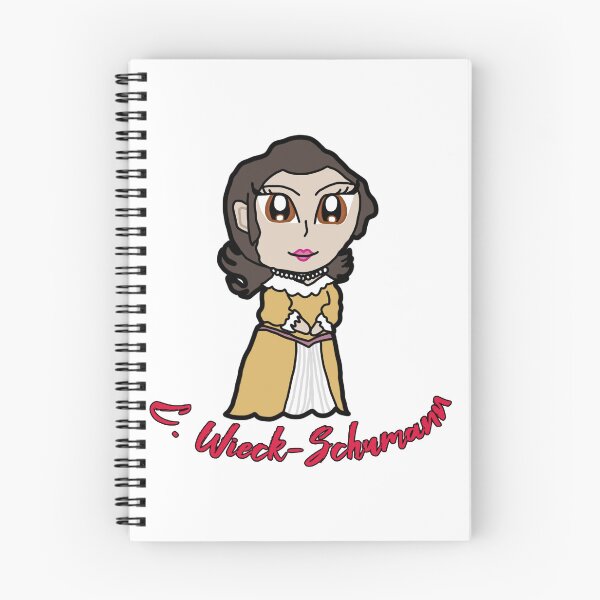 Item preview, Chibi Classical Composers: Wieck-Schumann designed and sold by michellekchen.