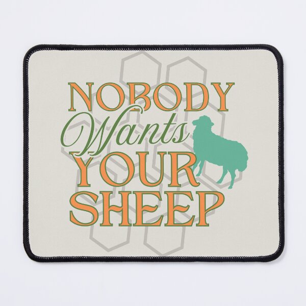 Item preview, Nobody Wants Your Sheep Game Night designed and sold by Stickers by @molllyclare.