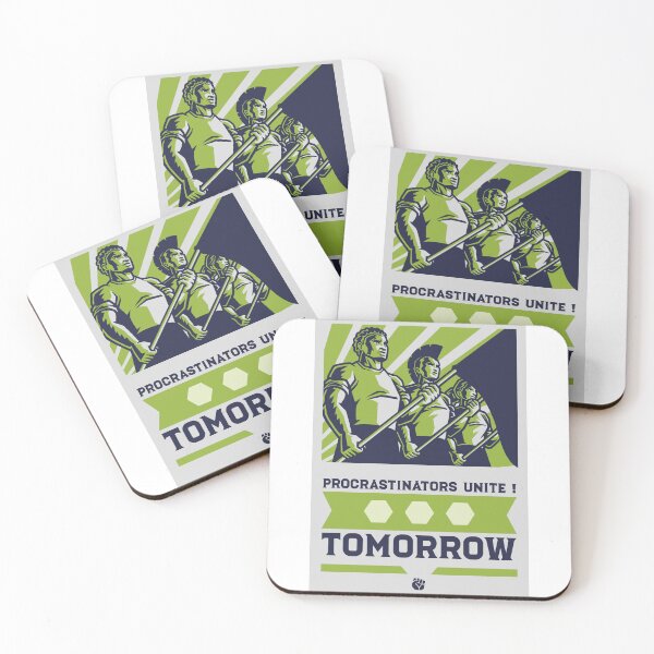 Item preview, Procrastinators Unite! Tomorrow designed and sold by AstraTees.