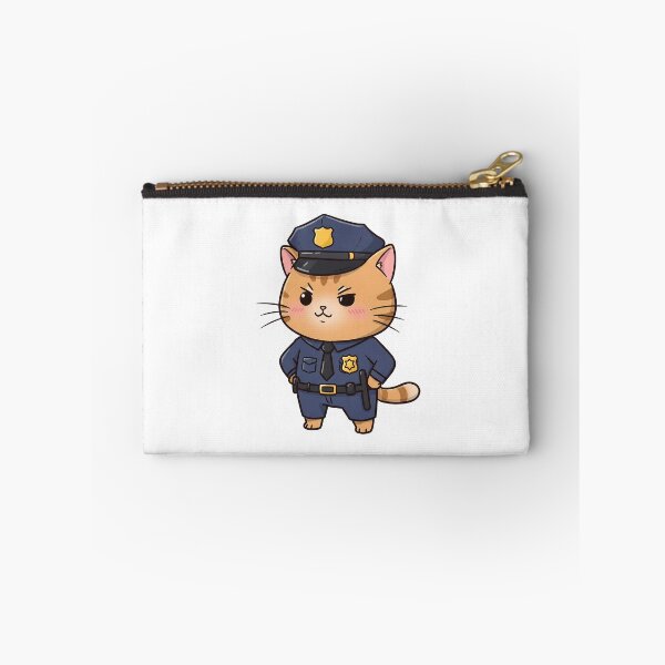 Item preview, Funny Cat Cop – Paws Up! designed and sold by Meow Cat.