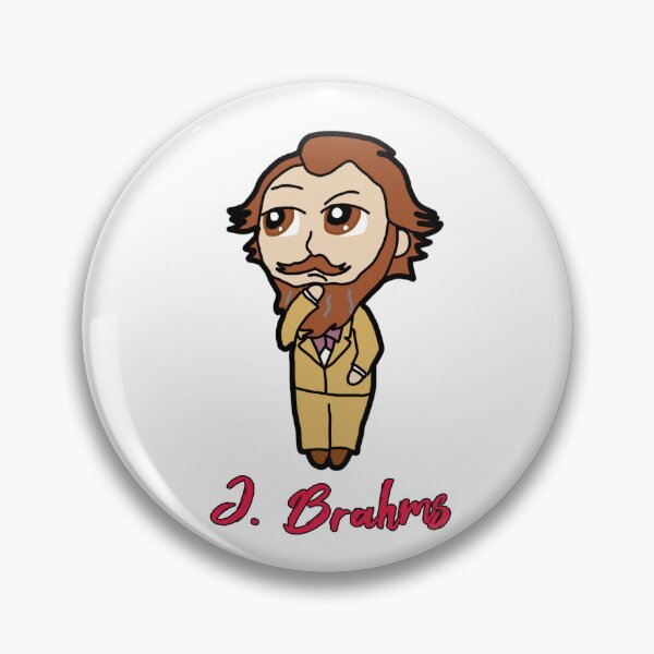 Item preview, Chibi Classical Composers: Brahms designed and sold by michellekchen.