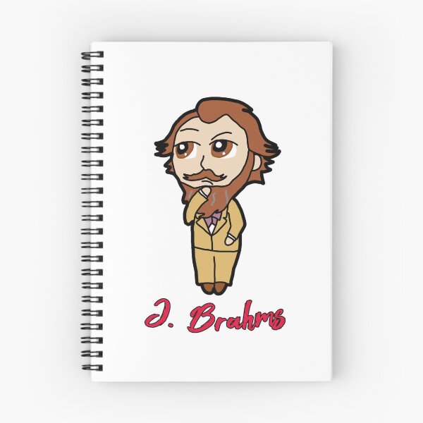 Artikelvorschau, Chibi-Komponisten der klassischen Musik: Brahms entworfen und verkauft von michellekchen.