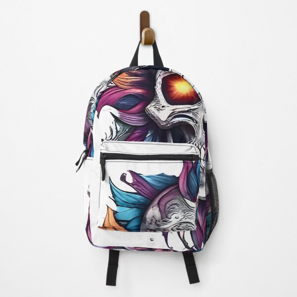 Item preview, Colorful Skull Artwork designed and sold by Mannaz Creative Shop.