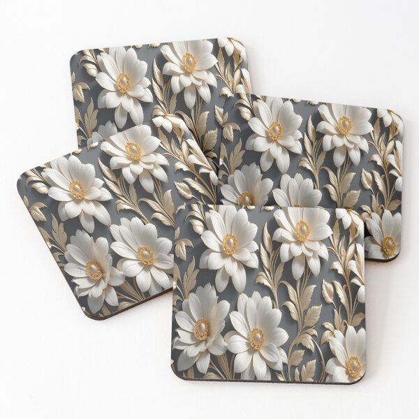 Item preview, Baroque Botanica – Opulent Floral Repeat Design designed and sold by Artisfunforme.