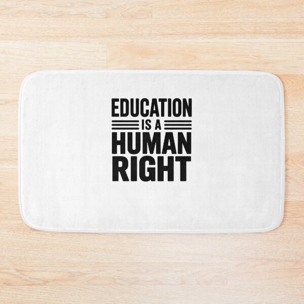 Item preview, Education is a Human Right designed and sold by Mateusz Majcherek.