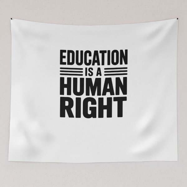 Item preview, Education is a Human Right designed and sold by Mateusz Majcherek.