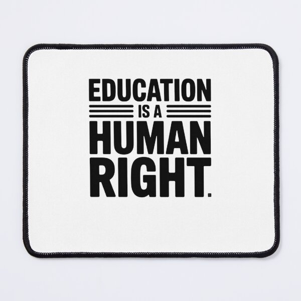 Item preview, Education is a Human Right designed and sold by Mateusz Majcherek.