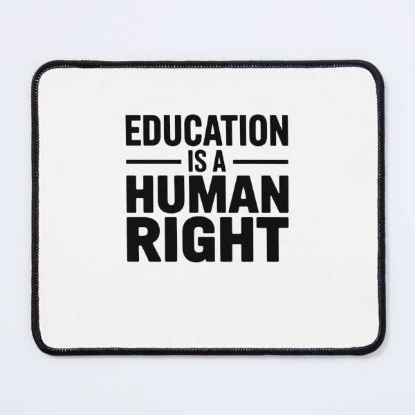 Item preview, Education is a Human Right designed and sold by Mateusz Majcherek.