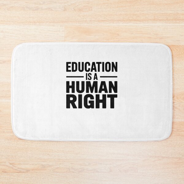 Item preview, Education is a Human Right designed and sold by Mateusz Majcherek.