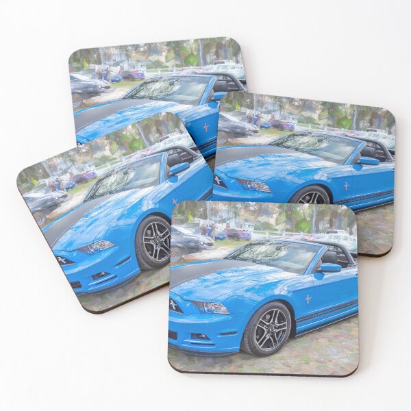 Item preview,  2014 Grabber Blue Ford Mustang Convertible V6 X104 designed and sold by RichFrancoCars.
