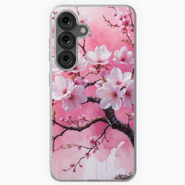 Vista previa del artículo con la obra «Flores de cerezo», diseñado y vendido por Neranchara.
