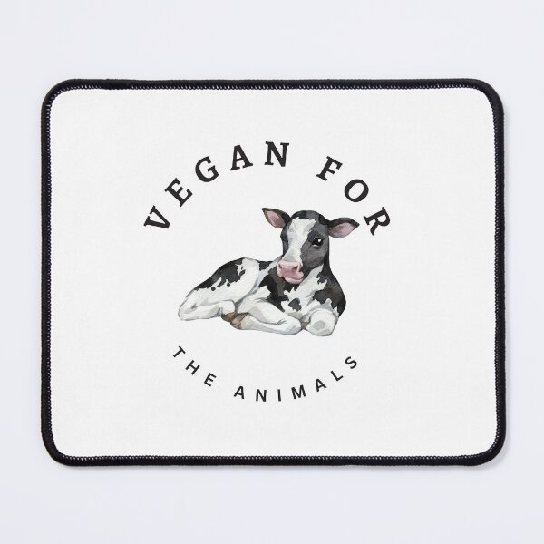 Item preview, Vegan for the animals  designed and sold by Purple Fabric.