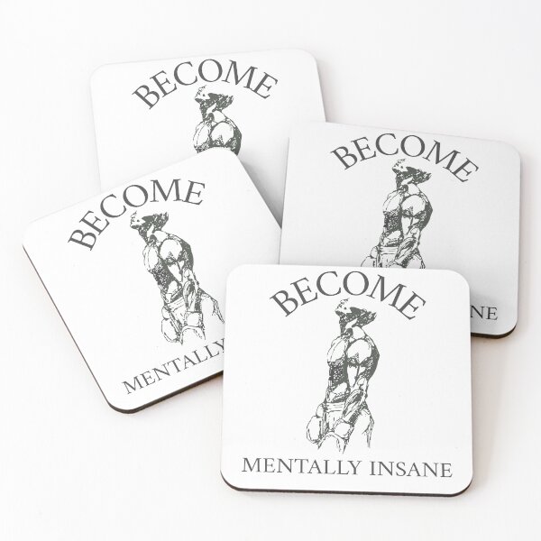 Item preview, Become Mentally Insane – Obsessive Fighter Mentality Boxing Motivation Design designed and sold by Superiors-s.