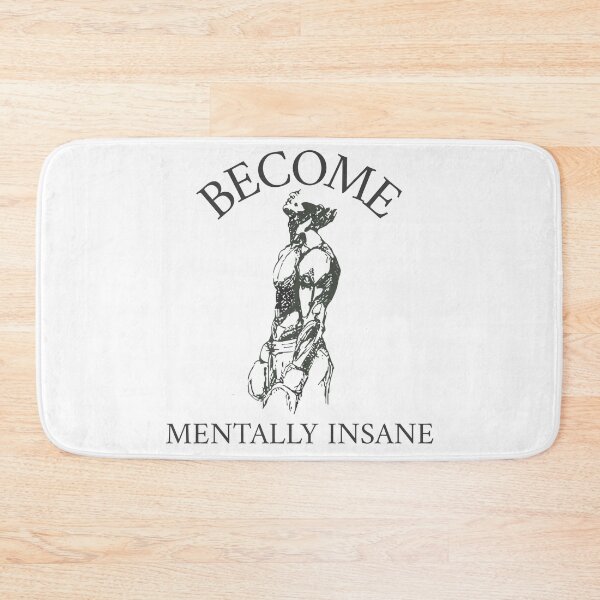 Item preview, Become Mentally Insane – Obsessive Fighter Mentality Boxing Motivation Design designed and sold by Superiors-s.
