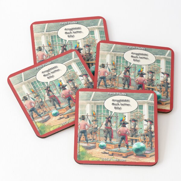 Item preview, Pilates On The Porch A Strong Workout designed and sold by Rick London Gifts.
