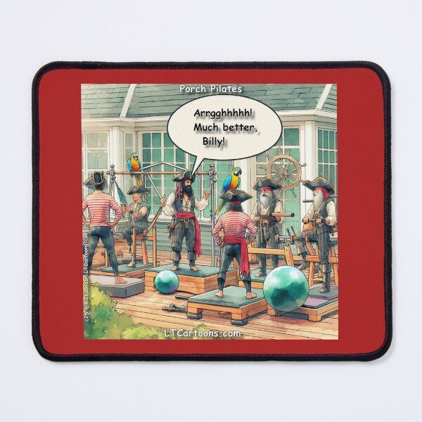 Item preview, Pilates On The Porch A Strong Workout designed and sold by Rick London Gifts.