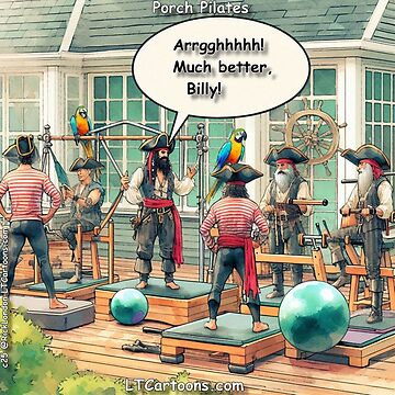 Artwork thumbnail, Pilates On The Porch A Strong Workout by Rick London Gifts