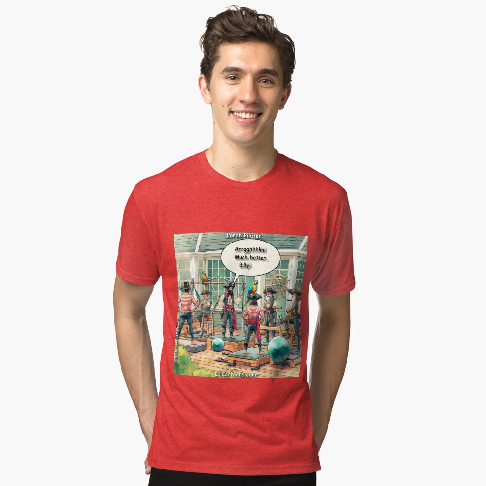 Item preview, Tri-blend T-Shirt designed and sold by ltcartoons.